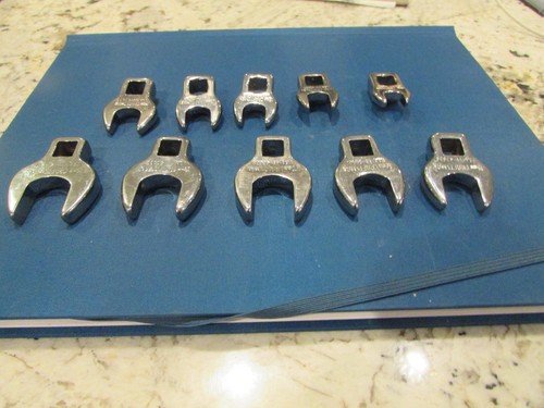 Craftsman USA Metric 10-19mm Crowfoot Wrench Set 4363 VV - Bild 2 von 2
