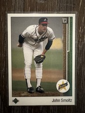 1989 Upper Deck - John Smoltz #17 (RC)