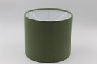 Handmade Olive Green Lampshade with choice of inside colour, Olive, Lighting