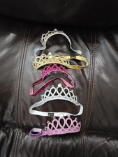 Elastic Headbands Glitter Tiaras For Children or Dolls