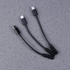 3 Pcs Type Headphone Kopfhörer Usb Adapter Usb-c Auf Kopfhöreranschluss