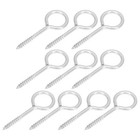  10pcs Schnur leichte Haken Wandschraube Haken Schrank Deckenhaken Augenhaken