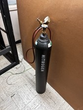 Nitrogen Gas Fuel Cylinder with Regulator and Gauges for Welding Applications