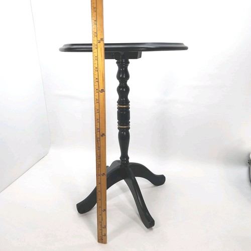 Vintage Hitchcock Kerze Beistell Kipptisch Teeständer Kolonial Bauernhaus Americana - Bild 16 von 19