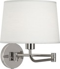 Robert Abbey Koleman Wall Swinger Koleman 14" Wall Sconce - Nickel