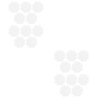 20 stücke Selbstklebende Türknöpfe Stopper Wall Protector Silent Door Stoßstange