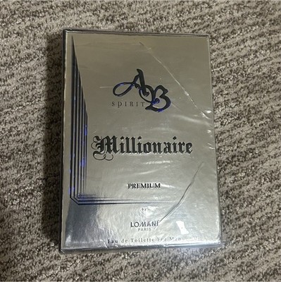 Lomani AB Spirit Millionaire Premium Eau de Toilette Spray 100ml for Men