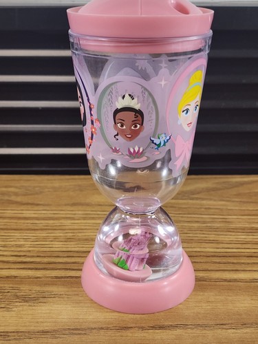 Disney Store Piccole Principesse Globo Rosa Tazza di Plastica Senza Cannuccia - Foto 5 di 11