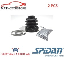 CV JOINT BOOT KIT PAIR TRANSMISSION END FRONT RIGHT LEFT SPIDAN 21038 2PCS I NEW