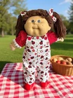 Vintage Restored Cabbage Patch/ pigtails/chubby cheeks/custom new outfit