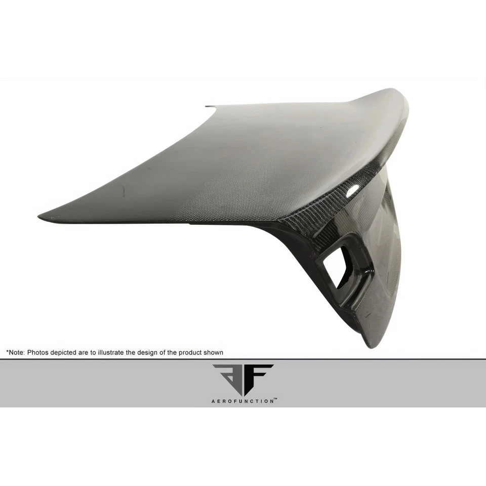 Aero Function E92 2dr Carbon AF-1 Trunk Lid ( CFP ) for 3-Series BMW 07-13 ed_1 Foto 4 de 4