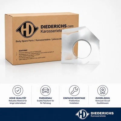 SEITENWAND TANKLOCHBLECH HINTEN RECHTS DIEDERICHS 9410061 FÜR VW UP - Bild 1 von 4