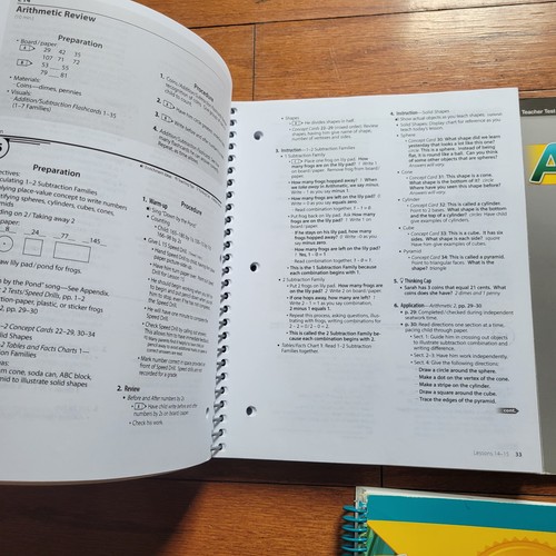 Abeka 2nd Grade Language, Math, Reading, Parent Answer Keys, 19 Books - Picture 18 of 24