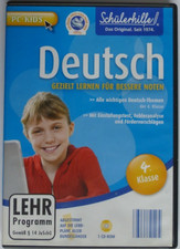 Schülerhilfe DEUTSCH Klasse 4 - CD-ROM PC-Kids gezielt lernen für bessere Noten