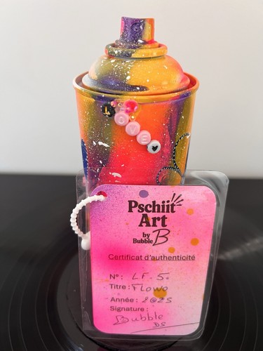 Œuvre unique « Pschiiit Art » avec certificat de l’artiste BUBBLE - Picture 5 of 6