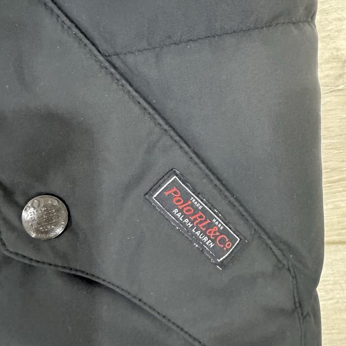 Polo Ralph Lauren Daunenweste Herren Medium rot Büffel kariert Knopfleiste wendbar - Bild 12 von 13