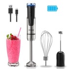 Immersion Blender Handheld Cordless, 3 in 1 Cordless Hand Blender, 8 Speed Co...