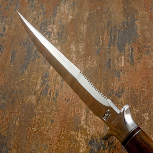 Model # 5828 1-Of-A-Kind Impact Cutlery Custom Bowie Knife | Rose Wood, D2 Blade - Picture 6 of 11