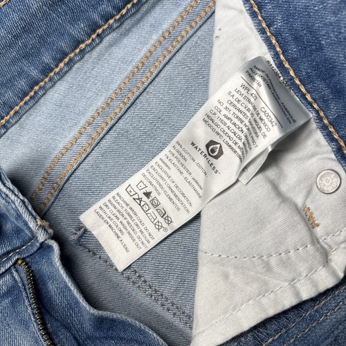 Denizen From Levi’s Mid-Rise Denim Bermuda Shorts Women’s Size 4/27W Stretch NEW - Picture 6 of 13