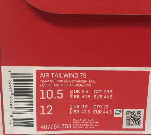 Nike Air Tailwind 79 Unisex Men Orange Suede Lifestyle Sneakers Shoes 487754 703 - Picture 12 of 14