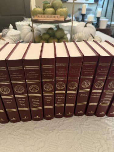 Calvin's Commentaries by John Calvin 22 Volume Set (2009, Hardcover) Never used - Bild 5 von 12