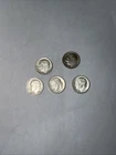 Silver Dime Lot 1960s Silver Dimes Extremly Fine Condition (read Description)