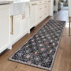 2x6 Runner Rug, Moroccan Super Soft Washable Hallway Runner Rug, Accent Print...