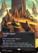 Needle Spires Borderless - EOS 0075 - NM - MTG Magic