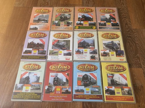 52 x Steam Video Railway Magazine - Region Free UK DVD SET - Picture 2 of 6
