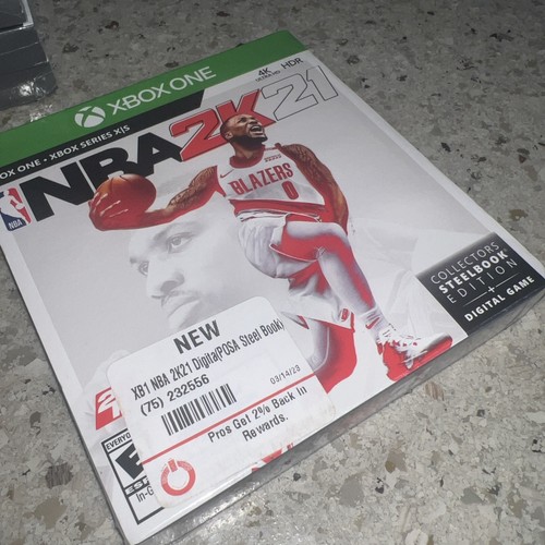 NBA 2K21 Collectors Steel Book Edition Xbox One Nuevo Xbox Series X/S - Imagen 6 de 6