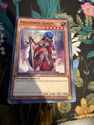 Amazoness Queen SGX3-END01 Speed Duel GX: Duelists of Shadows 1st Edition