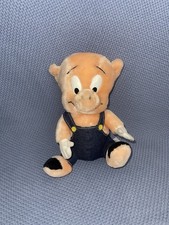 Looney Tunes Baby Porky Pig 1993 Plush Stuffed Doll Toy Figure Vtg Cartoon Show