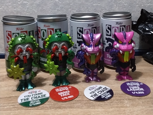 Funko Soda Masters Of The Universe Snake Face/Tung Lashor Common & Chase Set