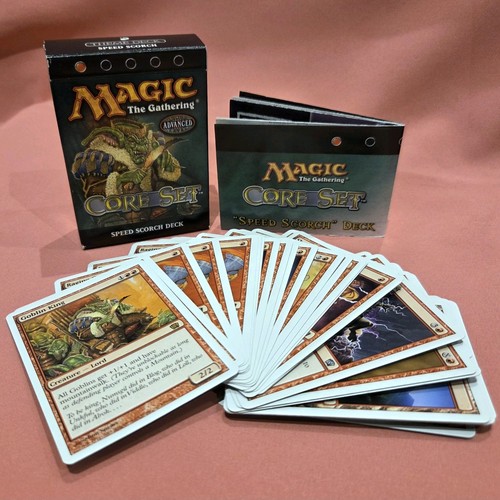 Magic The Gathering 8TH EDITION SPEED SCORCH Goblin Theme Deck MTG - Picture 2 of 9