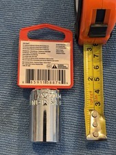 Craftsman 1/2" Drive Socket 18mm Shallow 12pt CMMT44267