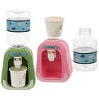 2Pcs Mini Wasser Dispenser Startseite Szene Spielzeug Schöne Wasser Brunnen