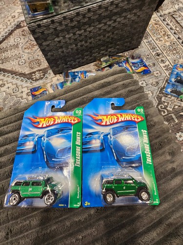 HOT WHEELS 2008 SUPER AND REG TREASURE HUNTS '04 ROCKSTER W/PROTECTOR SEALED HTF - Picture 1 of 13