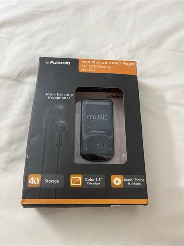 Polaroid 4GB Music & Video Player With 1.8” LCD Display (NIB) Built In FM Radio - Picture 8 of 24