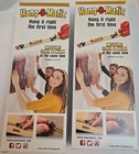 2 Pack Hang-O-Matic All-in-One Wall Hanging Tool Pictures Frame Measure Level 