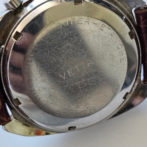 VETTA-ETANCHE-CRONO-ACCIAIO-OVERSIZE (37,5 X 37 MM)-VALJOUX 23-RUOTA A COLONNE - Picture 12 of 24