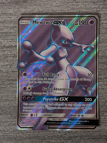 Pokémon TCG Shining Legends Mewtwo GX 72/73  Ultra Rare Holo - OC62 - Picture 1 of 2