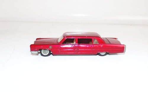 SIKU Cadillac Fleetwood 75 Rot mit Originalkarton V 265 - Bild 5 von 8