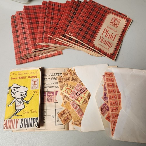 Plaid Stamps & Family Stamps - Picture 1 of 5