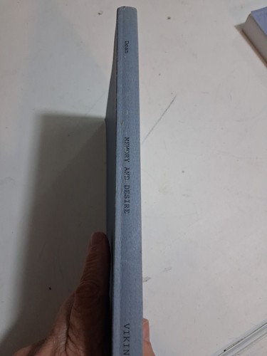 MEMORY AND DESIRE. Unrevised proofs. Inga Dean 1985 - Imagen 2 de 6