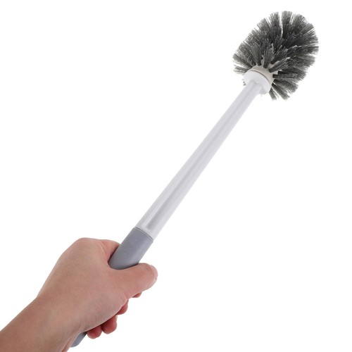 Wall Mounted Long Handle Toilet Brush With Holder Bathroom Cleaning Tools Rv - Bild 12 von 12