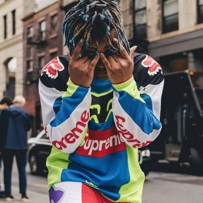 Supreme x Fox Racing Moto Jersey Top Multicolor SS18 Size