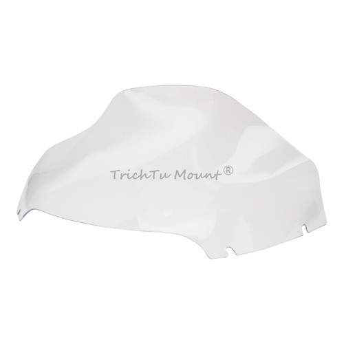 Clear 13" Wave Windshield Windscreen Fit For Harley Road Glide 3 FLTRT 2015-2025 - Bild 14 von 21