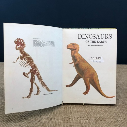 VINTAGE DINOSAURIER DER ERDE COLLINS JOHN RAYMOND GEBUNDENES BUCH - Bild 7 von 14