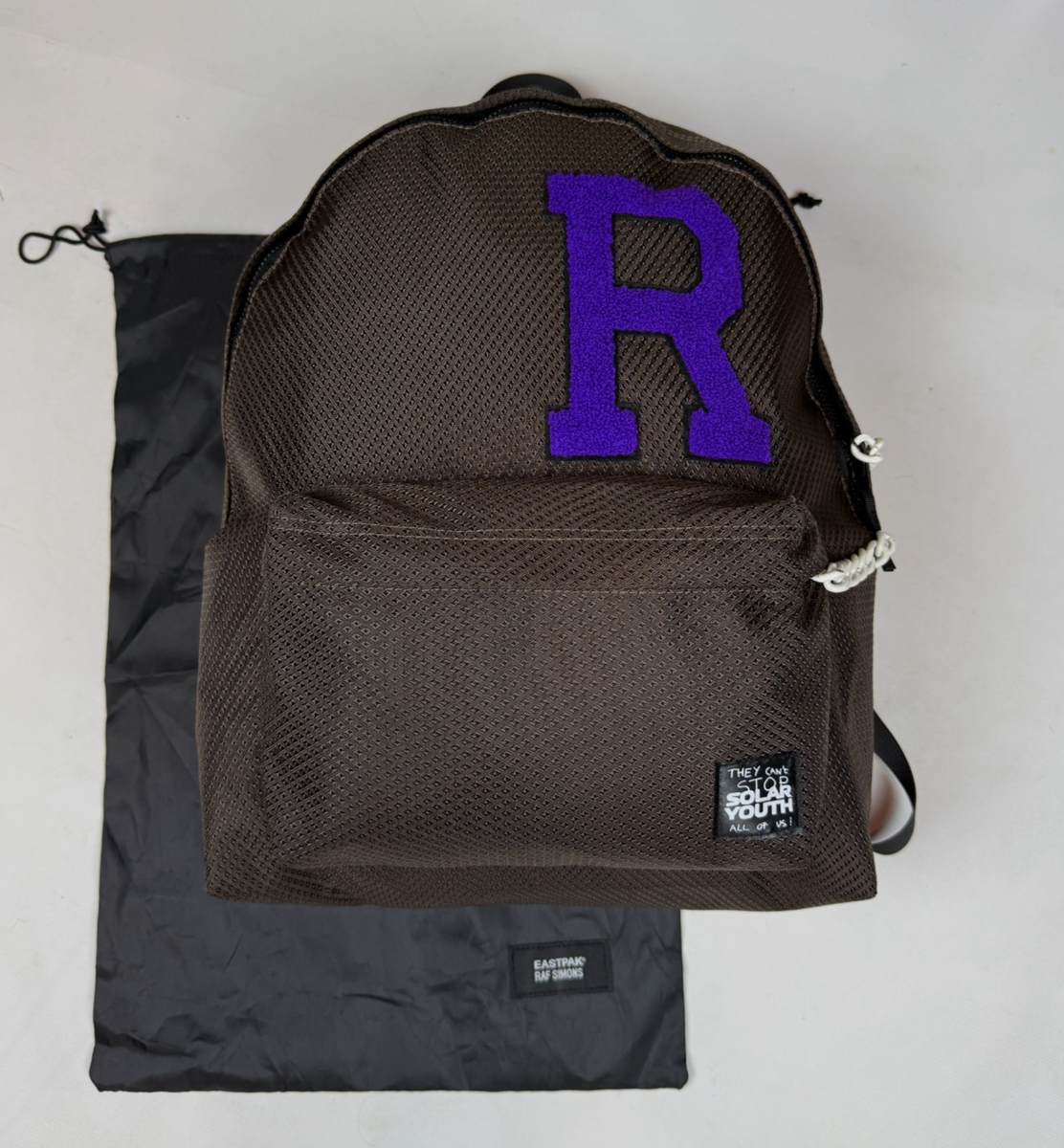 Raf Simons × Eastpak R Patch XL Pak'r Backpack – Brown – One Size
