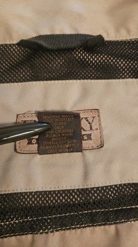 Big Sky Outfitters Mens Khaki Vest XXL Zips Big Pockets Fishing Hunting Hiking - Picture 6 of 8